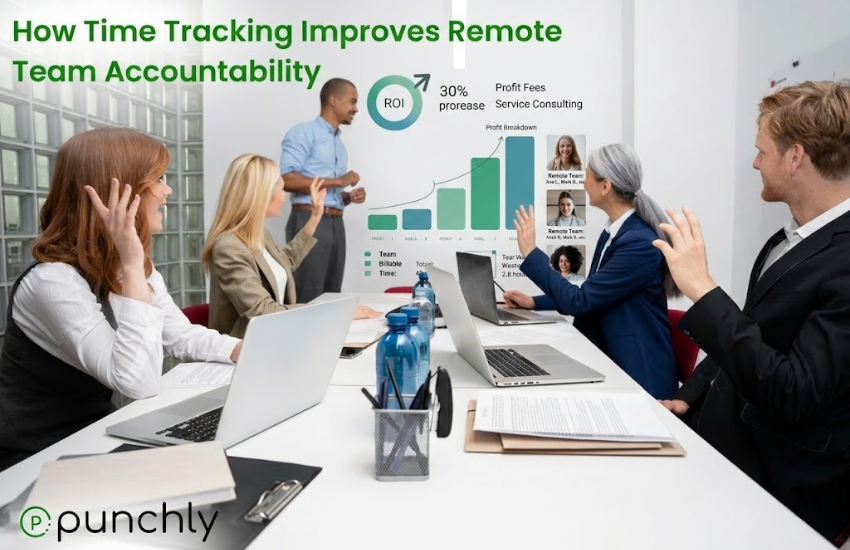 How time tracking improves remote teams accountability