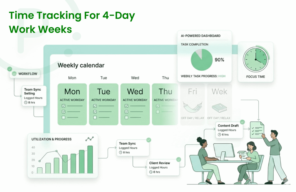 Time Tracking for 4-Day Work Weeks