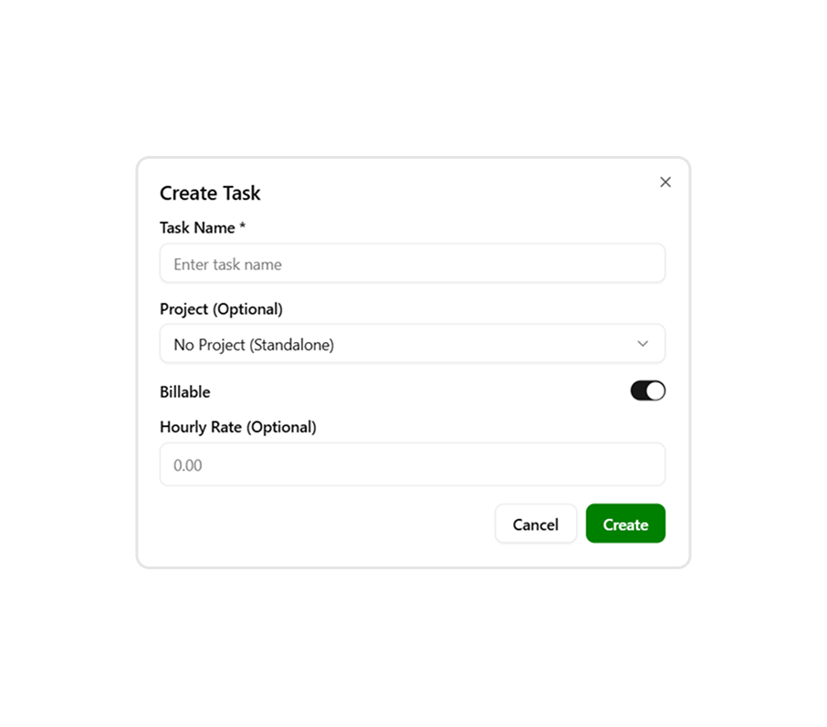 Create Task in Punchly Tasks