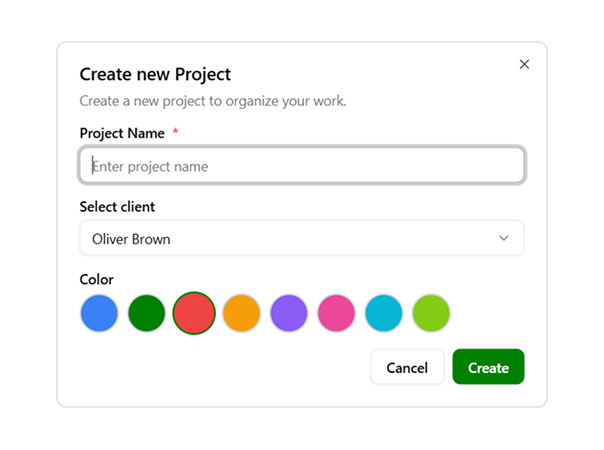 Step 2: Set up projects