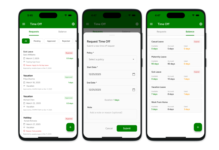 Step 5: Manage timer from notification