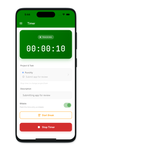 Step 2: Start the timer